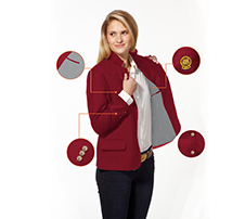 Mit Jacket Design BI@MIT Cardinal and Gray Red Jacket